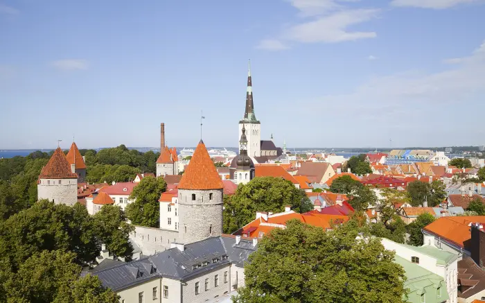 Tallinn seen from Toompea