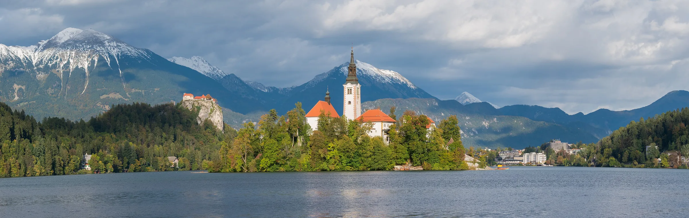 Bled Island, the castle and the Karawanks