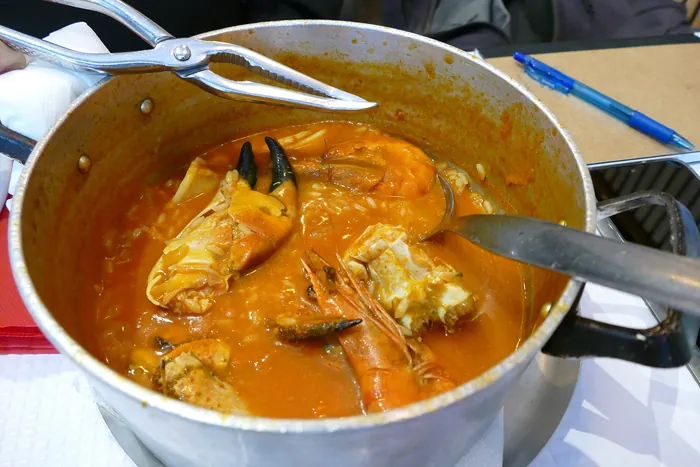 arroz de marisco in Lisbon