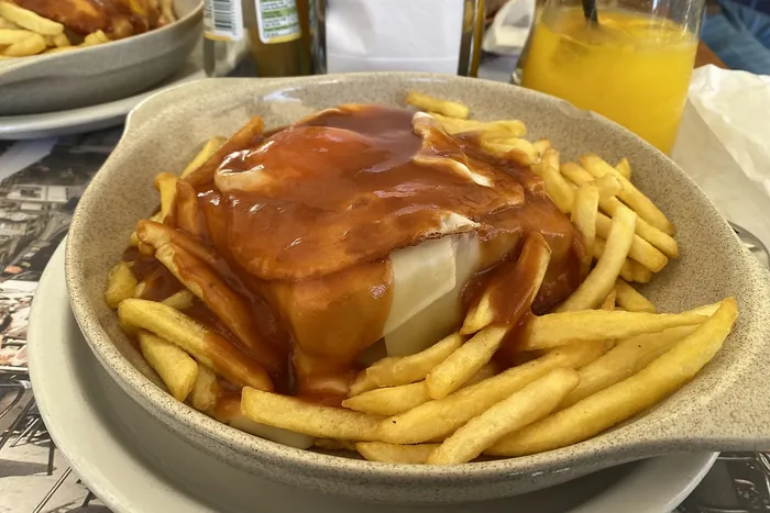 francesinha in Porto