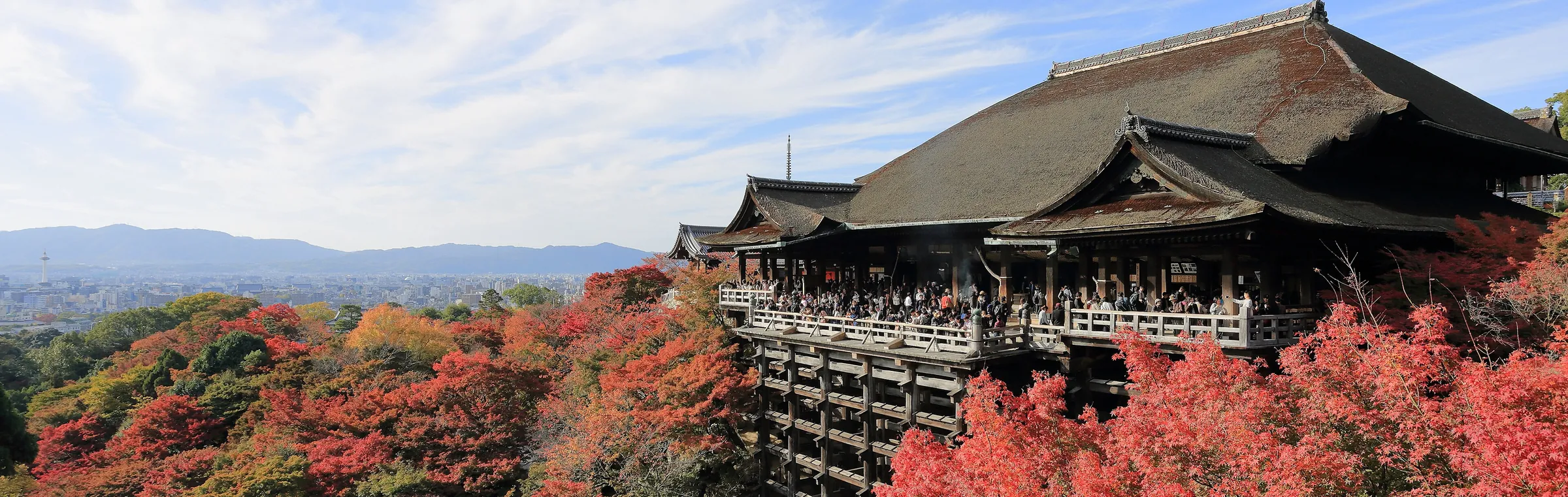 Kiyomizu-dera, Kyoto, in November